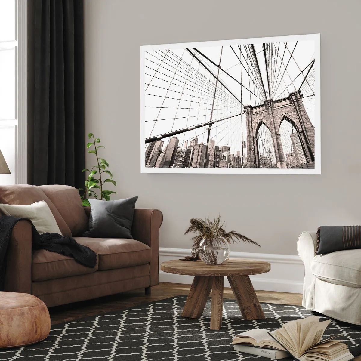 Affisch - Domkyrkan i New York - 70x50 cm