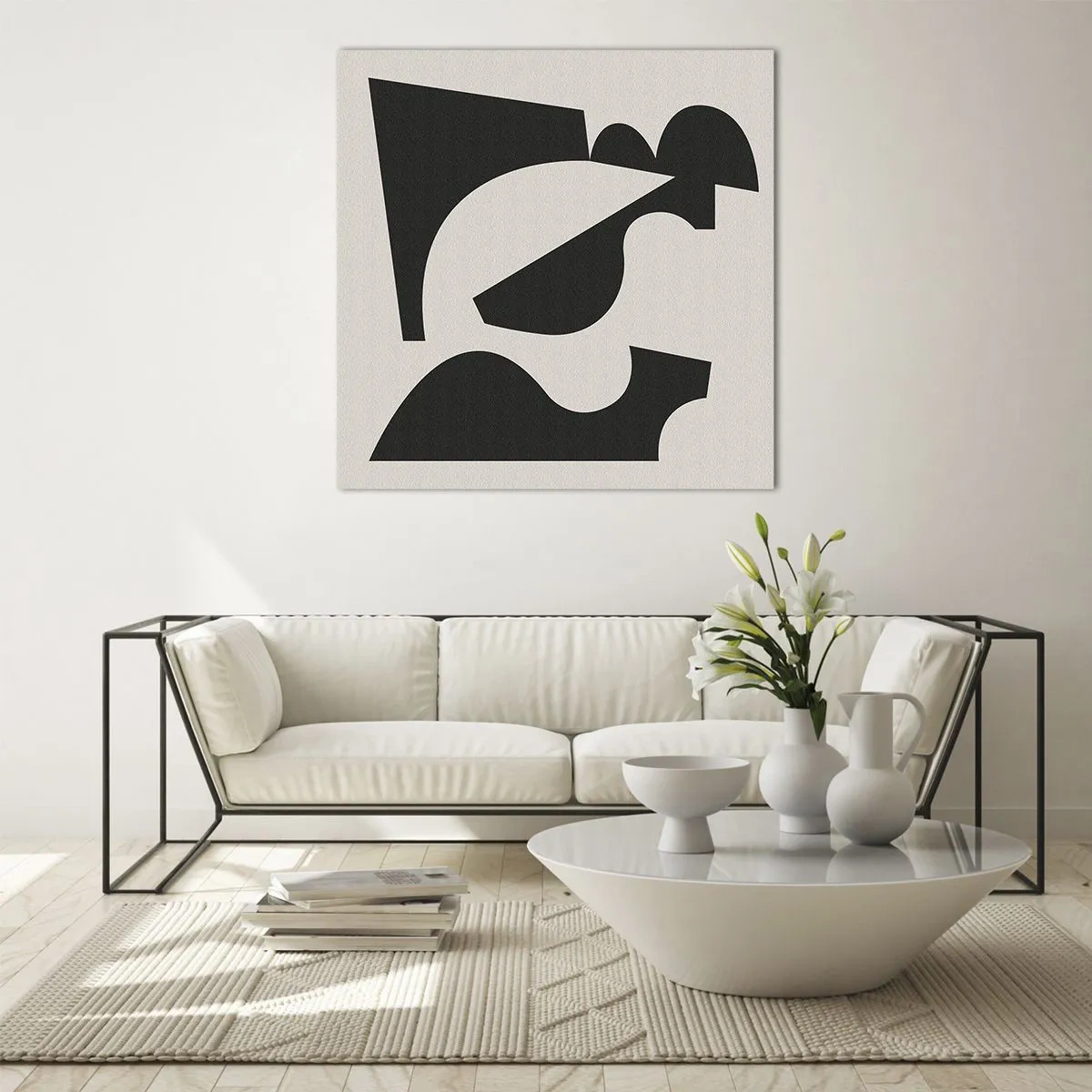 Glastavla - Bild på glas - För självmontering - 60x60 cm