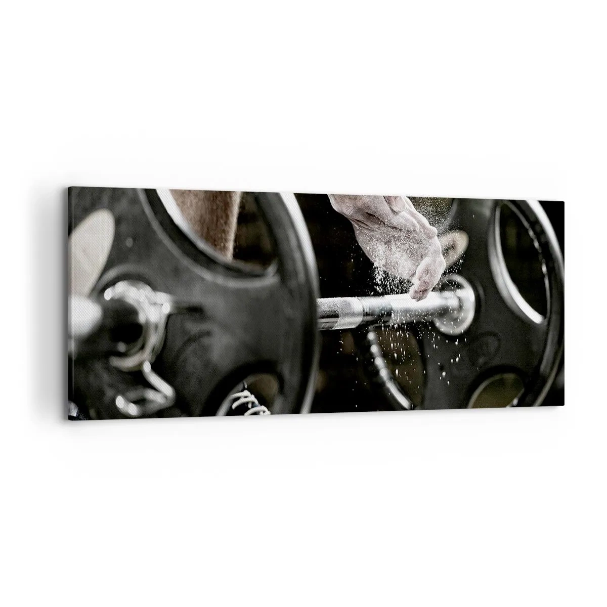 Canvastavla - Bild på duk - Utmaningen accepterad! - 120x50 cm