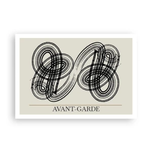 Affisch - Det kom ut spontant - 100x70 cm