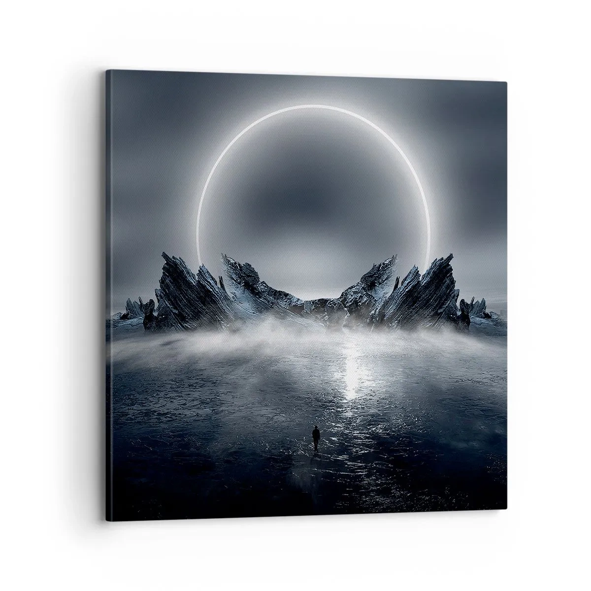 Canvastavla - Bild på duk - En berättelses final - 70x70 cm