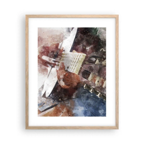 Affisch i ram av ljusek - Vad tycker du om det? - 40x50 cm