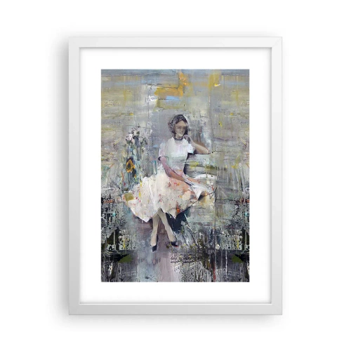 Affisch i vit ram - Klassisk och modern - 30x40 cm