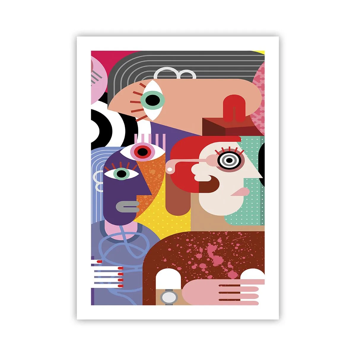 Affisch - Vi är från Picasso - 50x70 cm