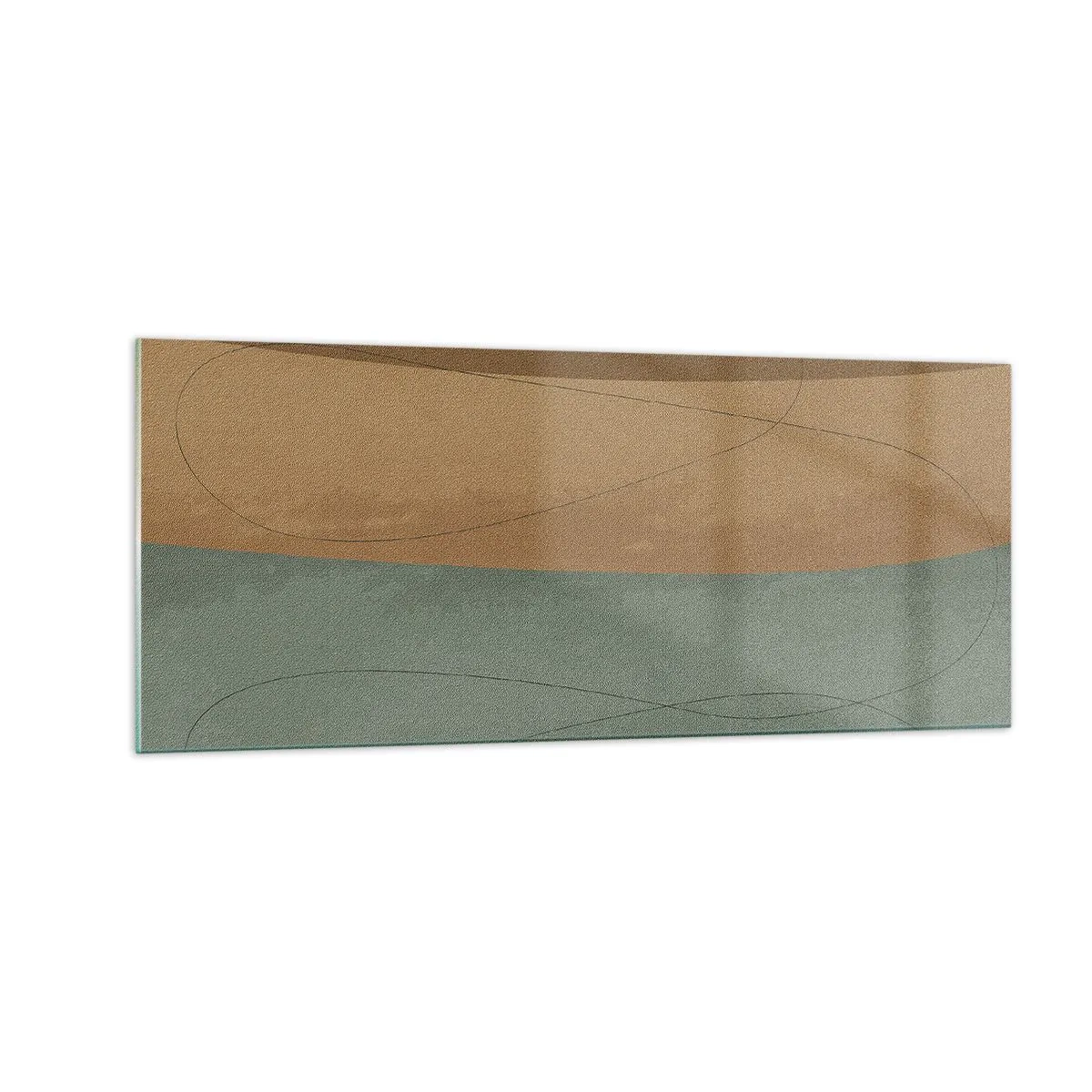 Glastavla - Bild på glas - Horisontell komposition - 100x40 cm