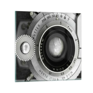 Glastavla - Bild på glas - En berättelse om Hollywood - 60x60 cm