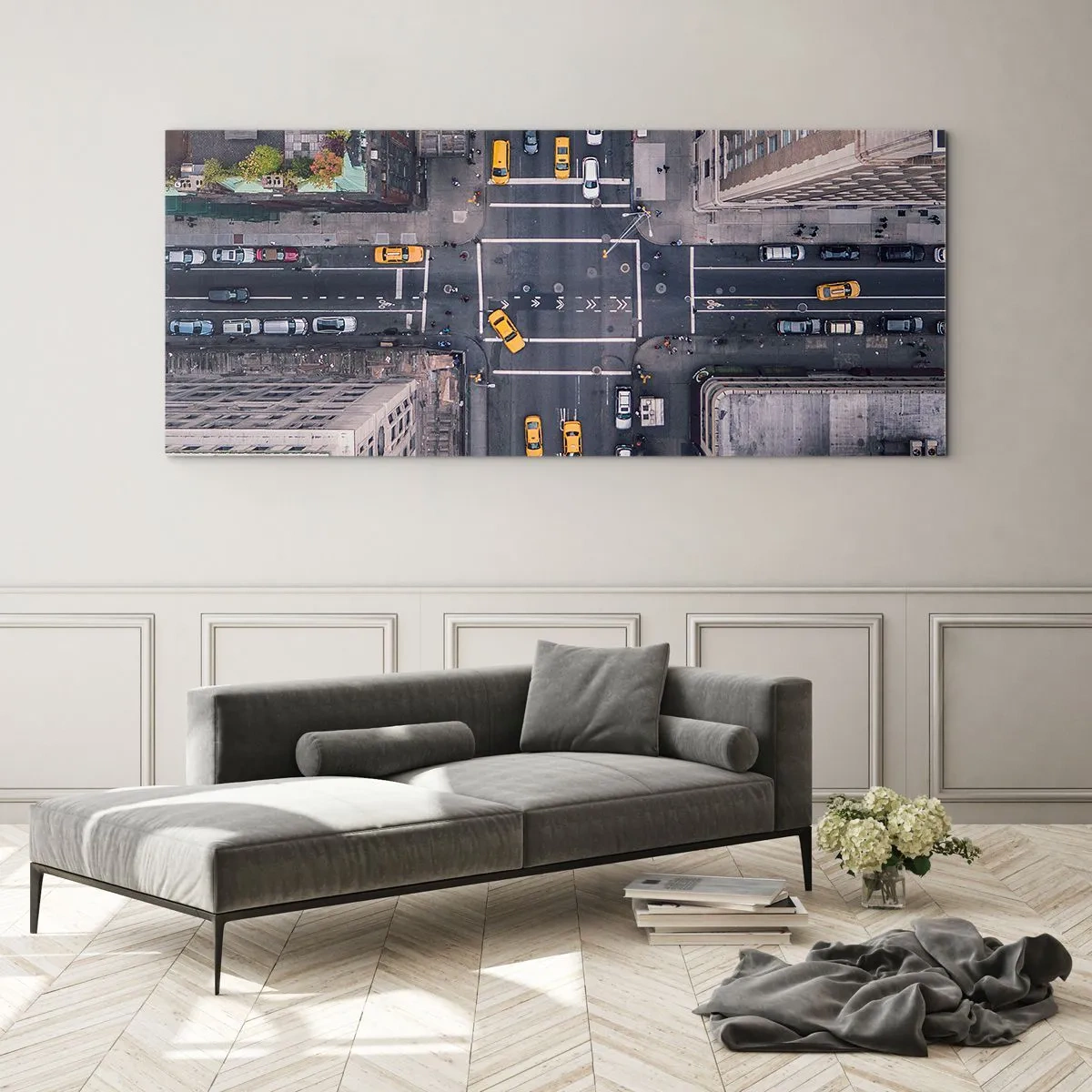 Glastavla - Bild på glas - Enkelt val - 100x40 cm