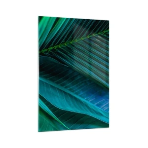 Glastavla - Bild på glas - Grönskans anatomi - 70x100 cm