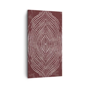 Canvastavla - Bild på duk - Rymden talar - 45x80 cm