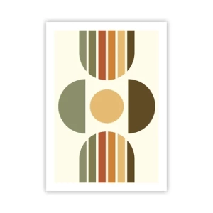 Affisch - I jordens färger - 50x70 cm