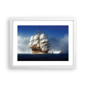 Affisch i vit ram - The great glory! - 40x30 cm