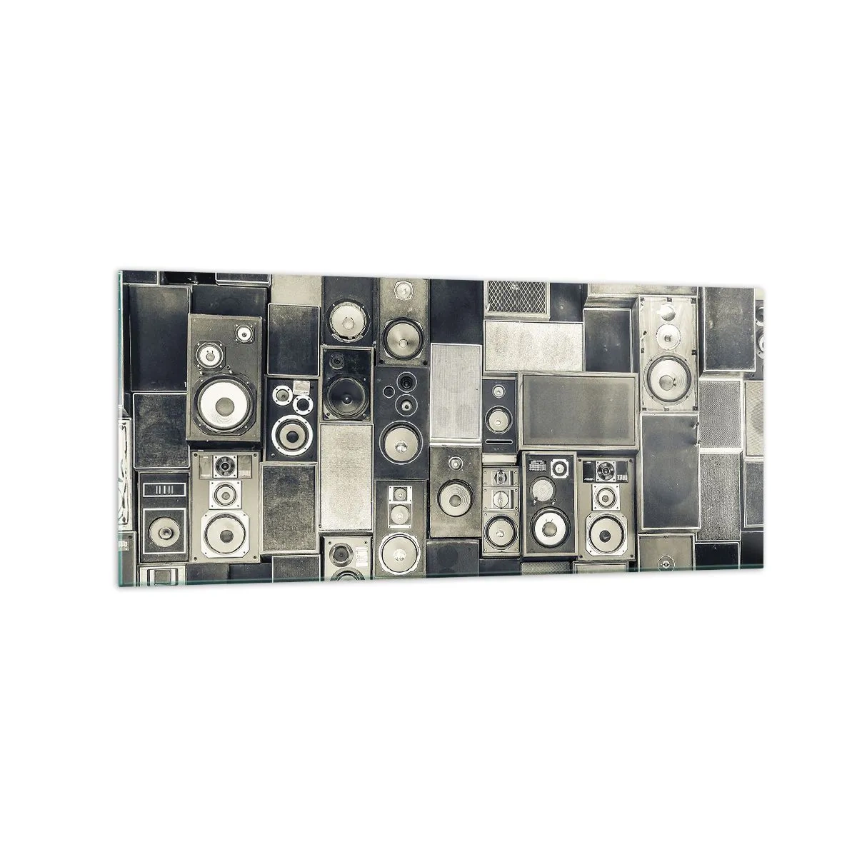 Glastavla - Bild på glas - Allt väl - 120x50 cm