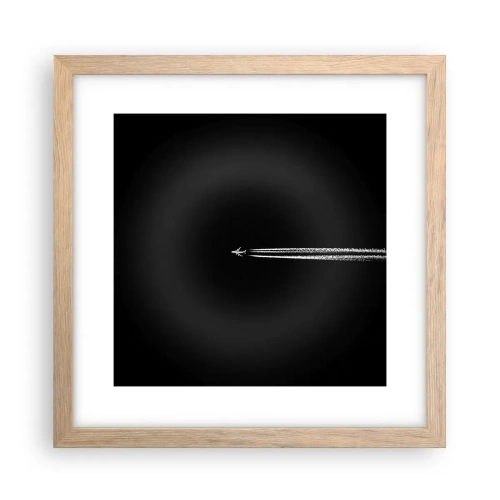 Affisch i ram av ljusek - I en annan dimension - 30x30 cm