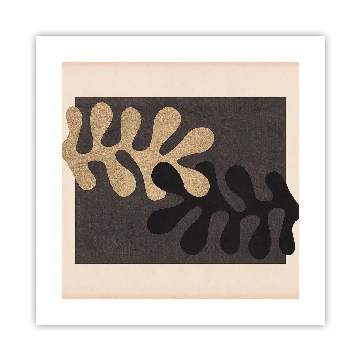 Affisch - Brist och komplettering - 40x40 cm