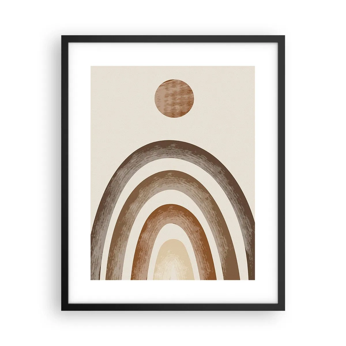 Affisch i svart ram - I den avlägsna galaxen - 40x50 cm