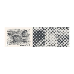 Provbit av fototapet Premium Canvas - Dimmig komposition - Abstraktion, Bit, Modernt mönster - 100x30 cm