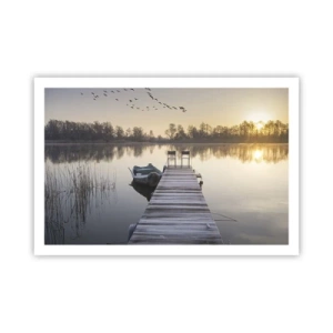 Affisch - Kommer tillbaka om en viss tid - 91x61 cm