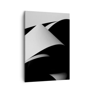 Canvastavla - Bild på duk - Ljusplan från skuggornas djup - 50x70 cm