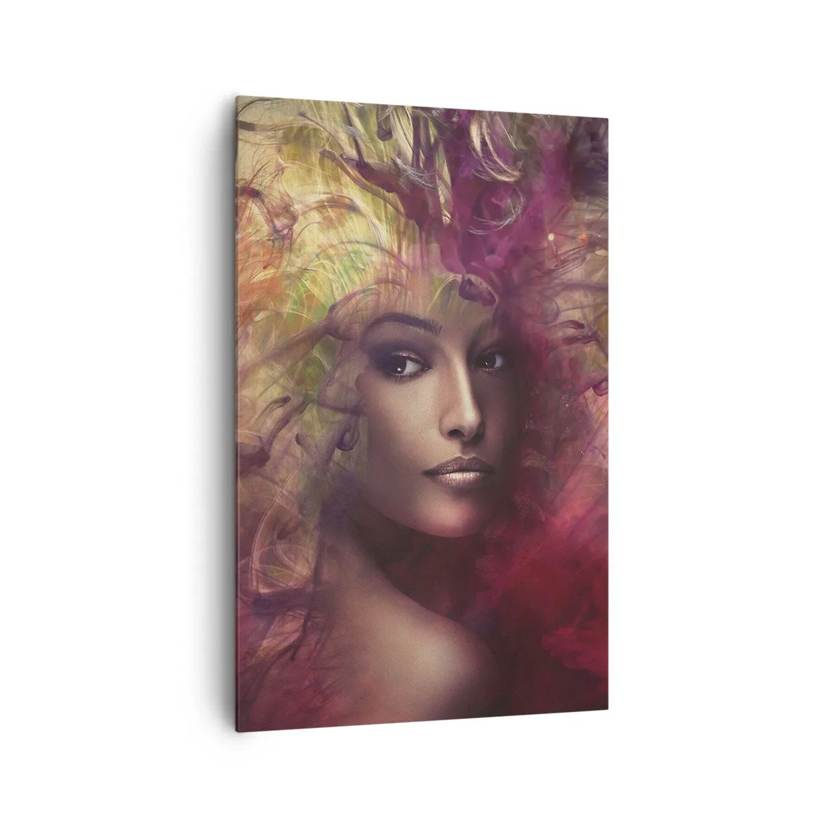 Canvastavla - Bild på duk - Här är jag! - 80x120 cm