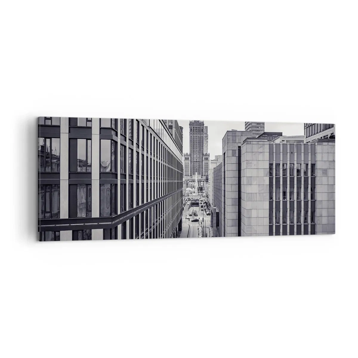 Canvastavla - Bild på duk - Warszawadalen - 140x50 cm