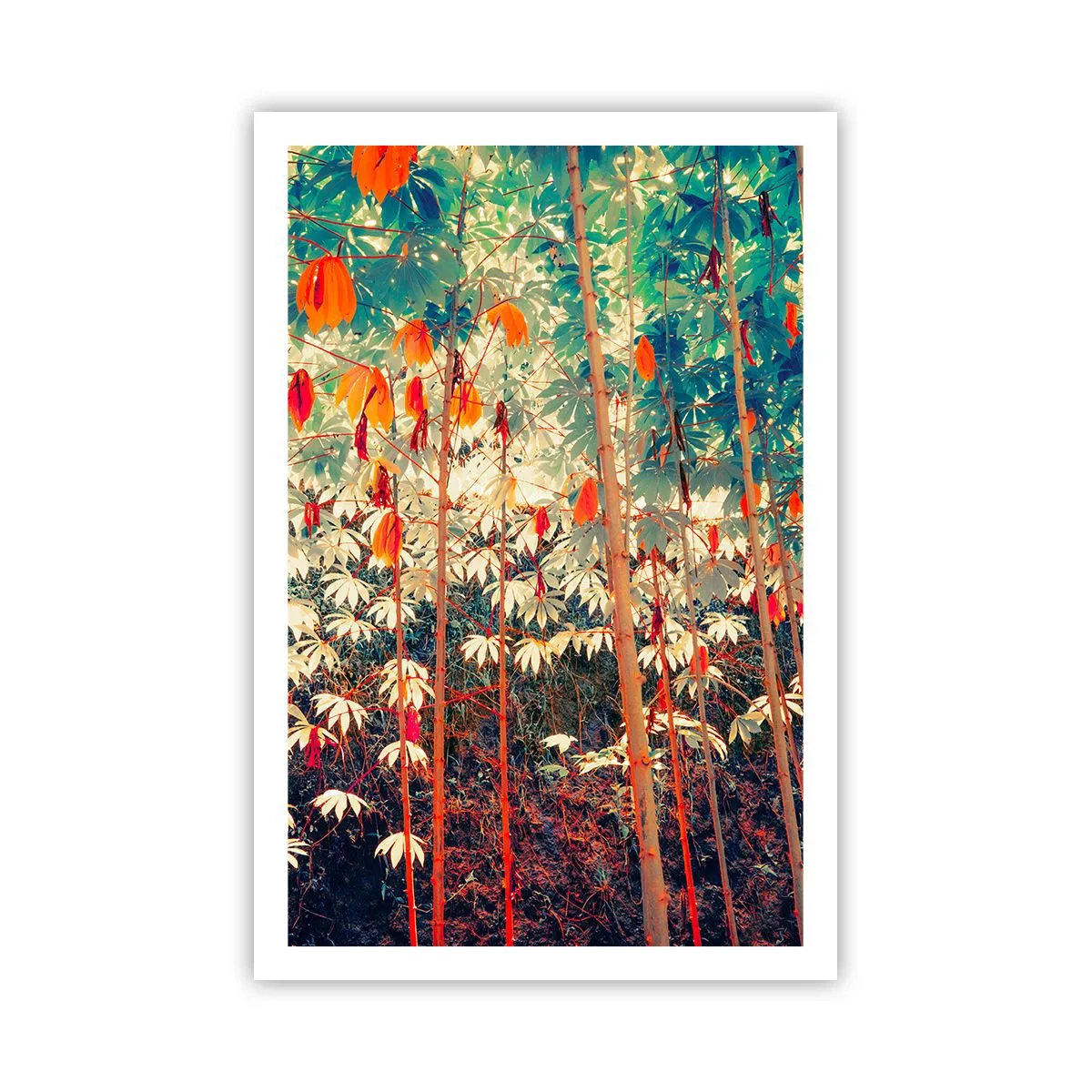 Affisch - Lövbladens hemlighetsfulla liv - 61x91 cm