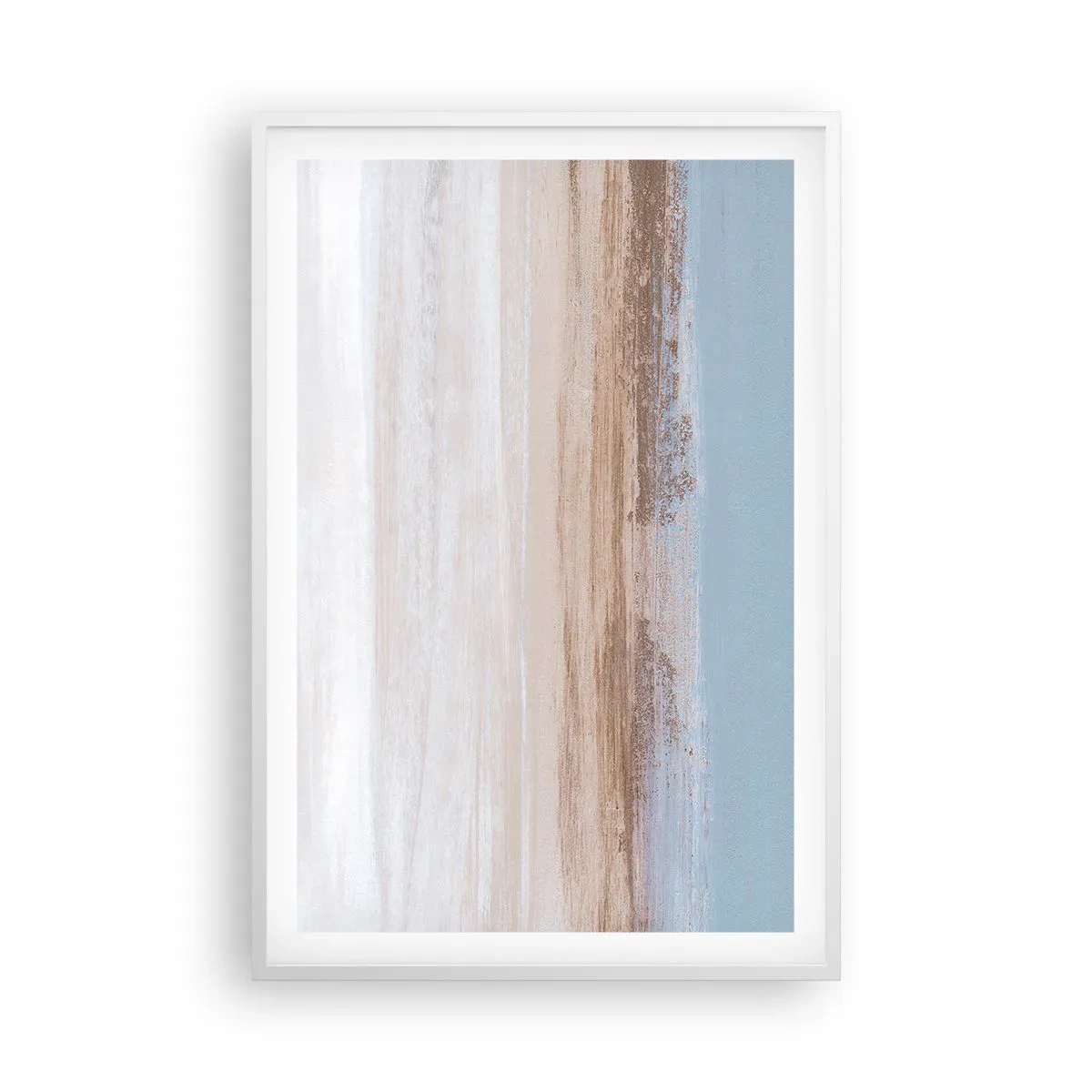 Affisch i vit ram - Tvetydigt landskap - 61x91 cm