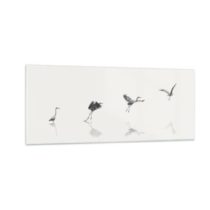 Glastavla - Bild på glas - Fyra enkla steg - 100x40 cm