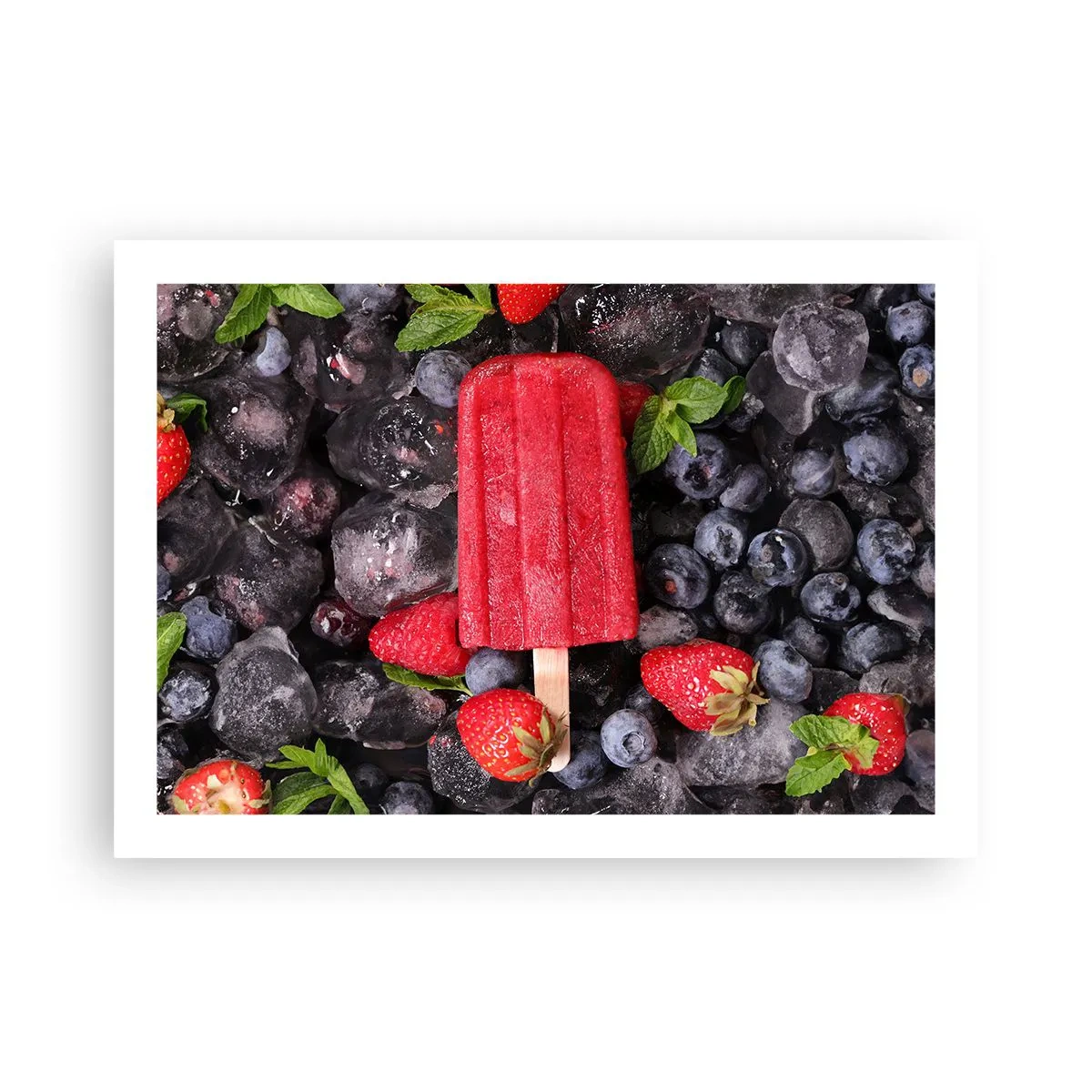 Affisch - En smak av varm sommar - 70x50 cm