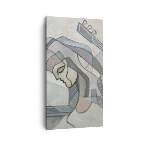 Canvastavla - Bild på duk - I musikens makt - 45x80 cm