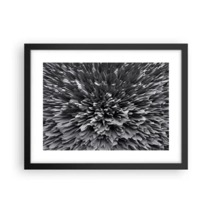 Affisch i svart ram - Det kan inte bli vassare än så här - 40x30 cm