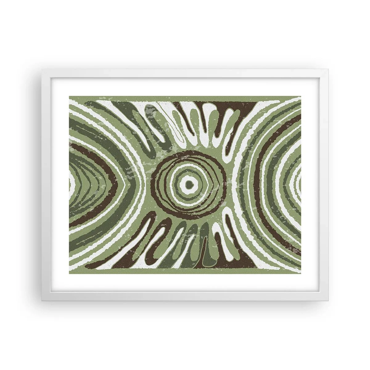 Affisch i vit ram - Explosion av känslor - 50x40 cm