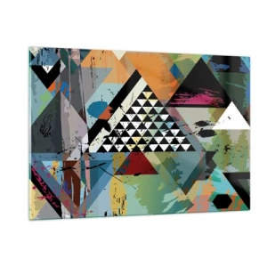 Glastavla - Bild på glas - Det är så enkelt - 120x80 cm