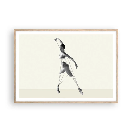 Affisch i ram av ljusek - I världens teater - 100x70 cm