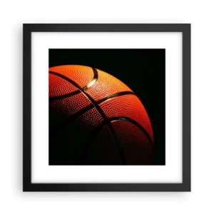 Affisch i svart ram - Vacker som planeten - 30x30 cm