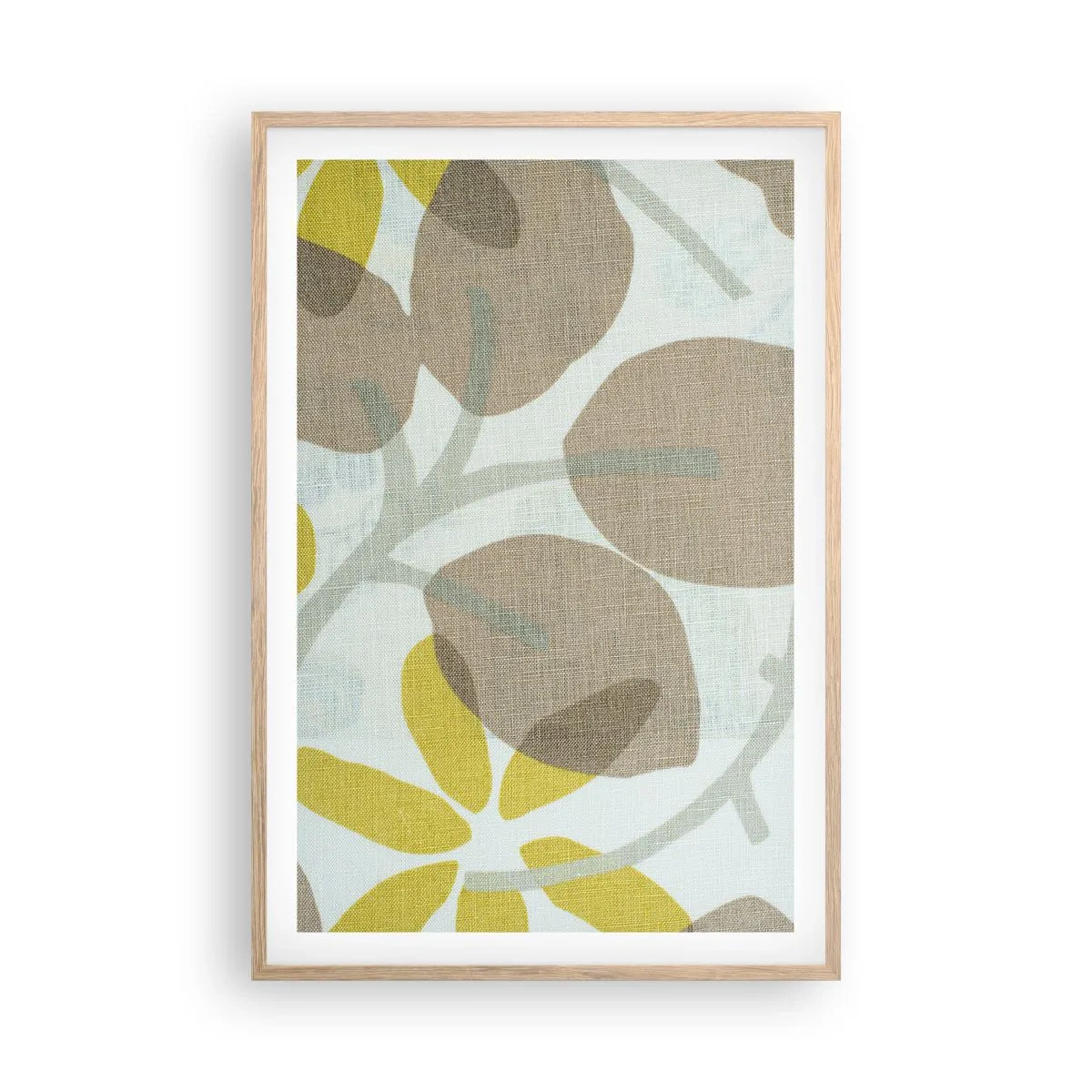 Affisch i ram av ljusek - Komposition i solskenet - 61x91 cm