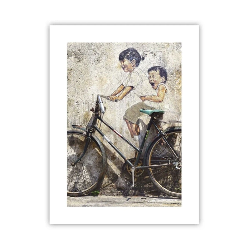 Affisch - Sant eller falskt? - 30x40 cm