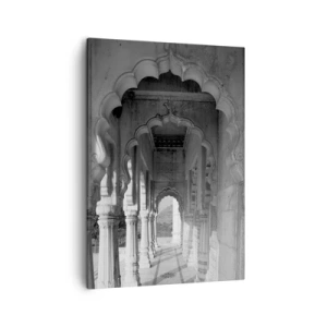 Canvastavla - Bild på duk - Det är här berättelserna från öst utspelar sig - 50x70 cm