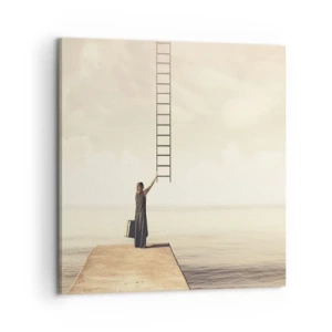 Canvastavla - Bild på duk - Magisk resa - 60x60 cm