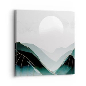 Canvastavla - Bild på duk - I fullt majestät - 30x30 cm