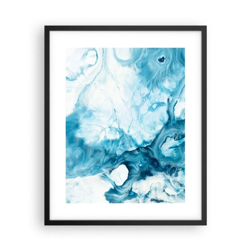 Affisch i svart ram - Blåhetens konsert - 40x50 cm