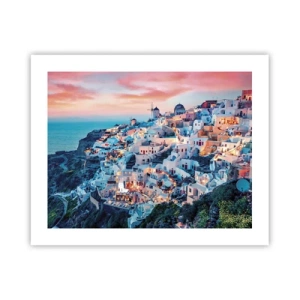 Affisch - Din stora grekiska semester - 50x40 cm