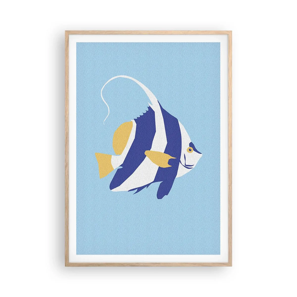 Affisch i ram av ljusek - Miss av tropiska vatten - 70x100 cm