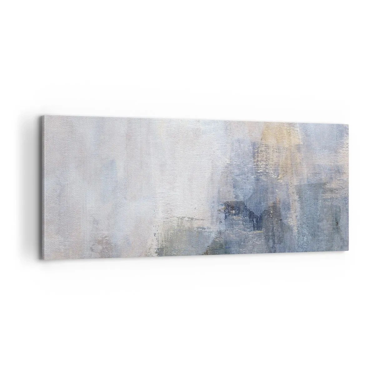Canvastavla - Bild på duk - Färgernas toner och ackord - 100x40 cm