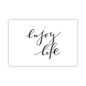 Affisch - Ingenting att tillägga… - 91x61 cm