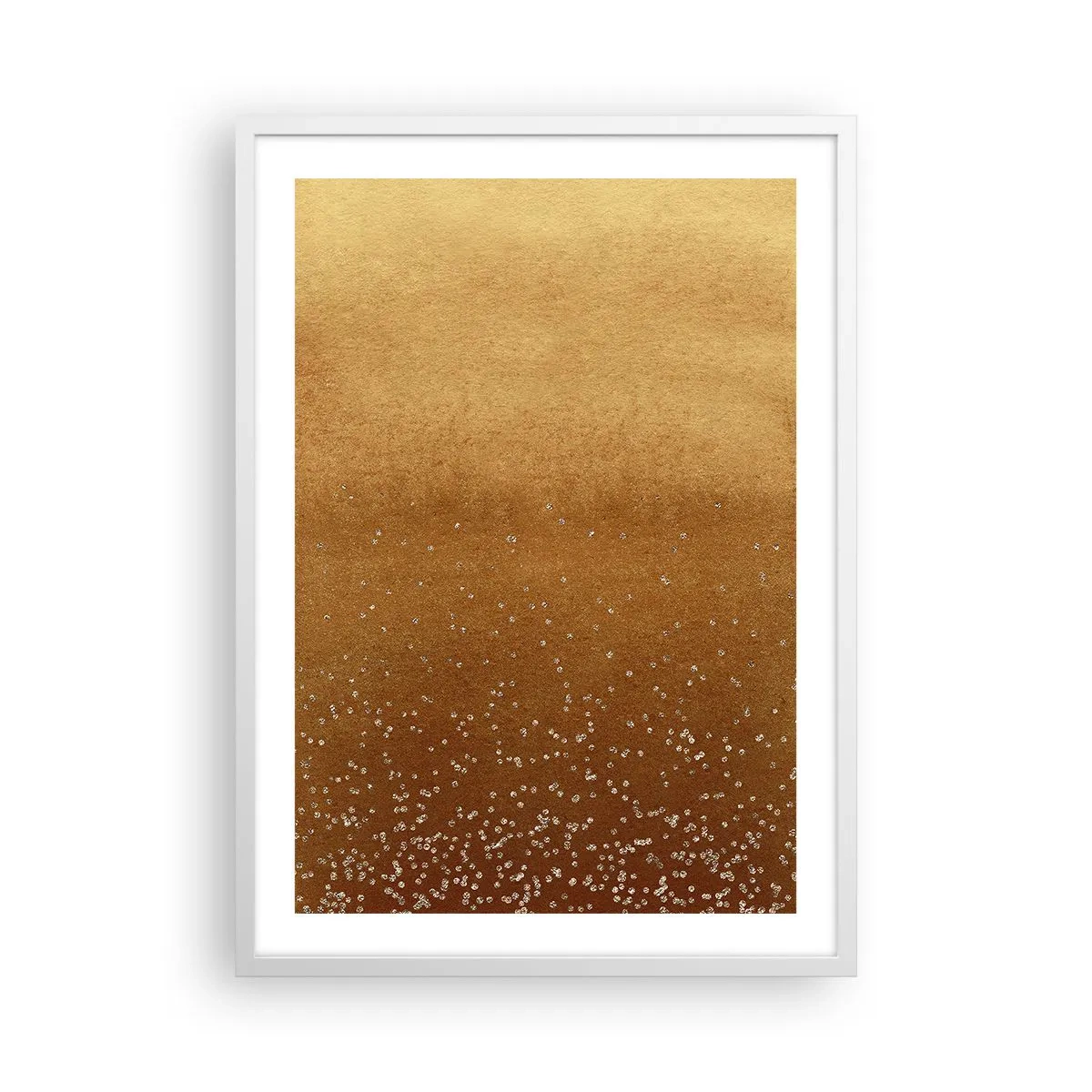 Affisch i vit ram - Ljusets födsel - 50x70 cm