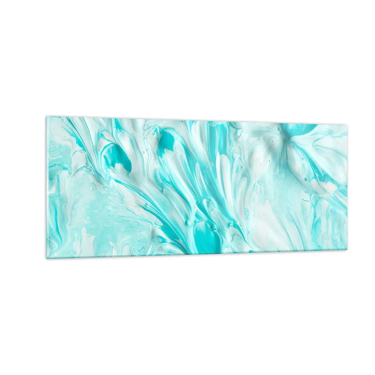 Glastavla - Bild på glas - Alltid tillsammans - 100x40 cm