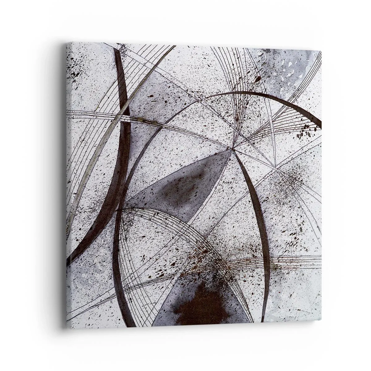 Canvastavla - Bild på duk - Futuristisk fantasi - 40x40 cm