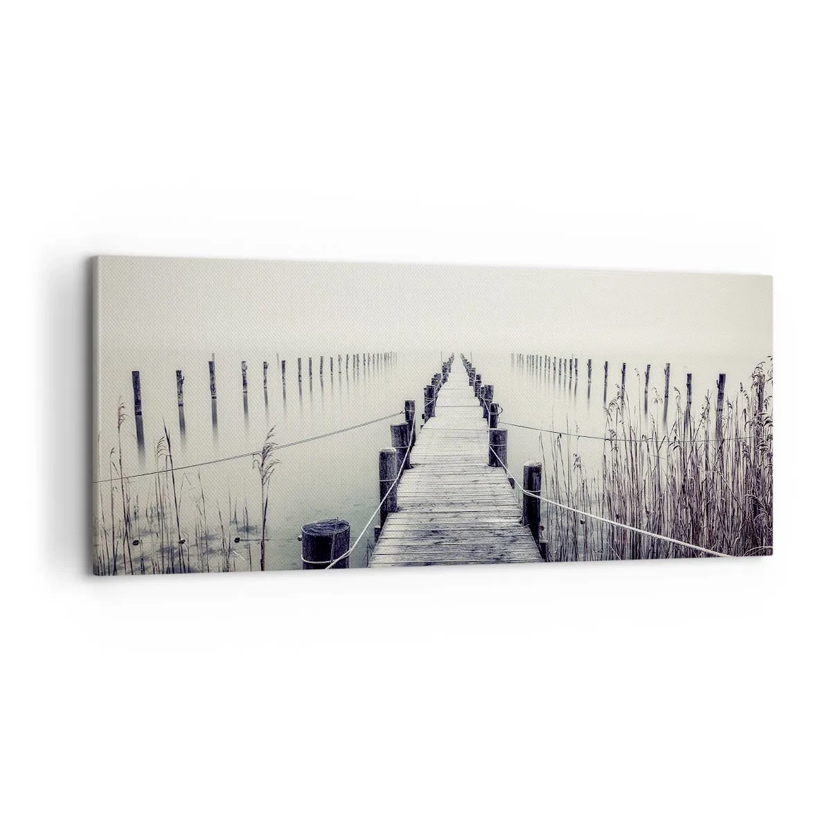 Canvastavla - Bild på duk - Fördjupa dig i frid - 100x40 cm