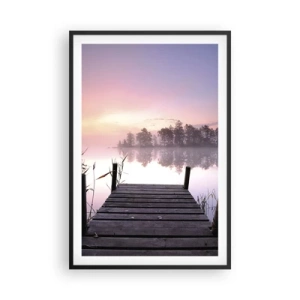 Affisch i svart ram - Ur liljedimman... - 61x91 cm