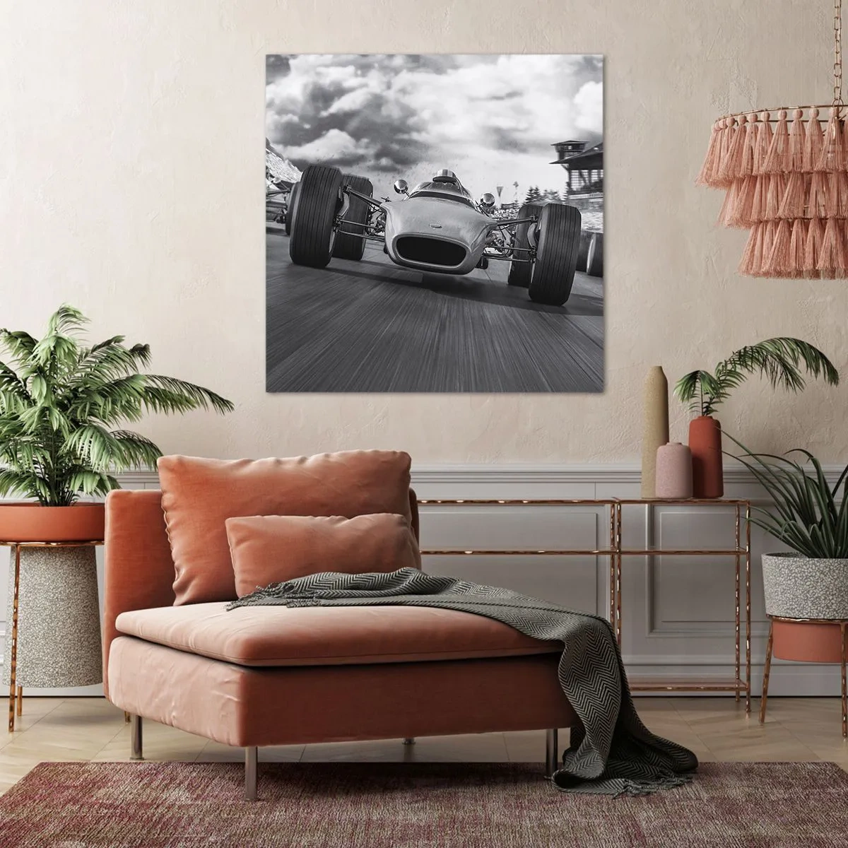 Canvastavla - Bild på duk - Kraften finns! - 60x60 cm